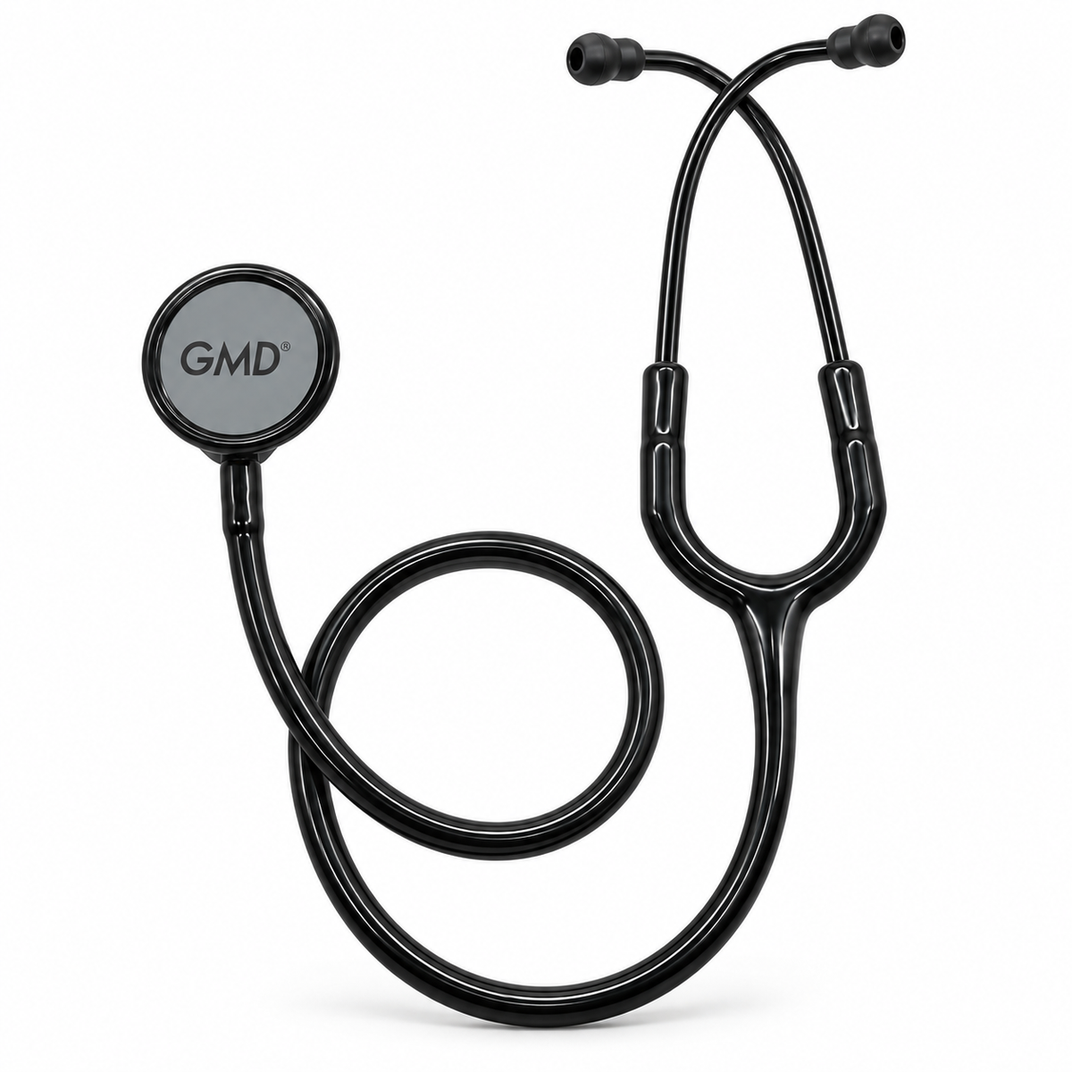 Fonendoscopio OIS Vet veterinario, referencia GMD30-DCJ-103A, diseñado para apoyar procedimientos de auscultación clínica en animales.