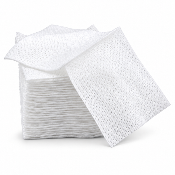 Gasa no tejida no estéril Medical Supplies de 7.5 x 7.5 cm, paquete de 100 unidades para curaciones y cuidado de heridas.