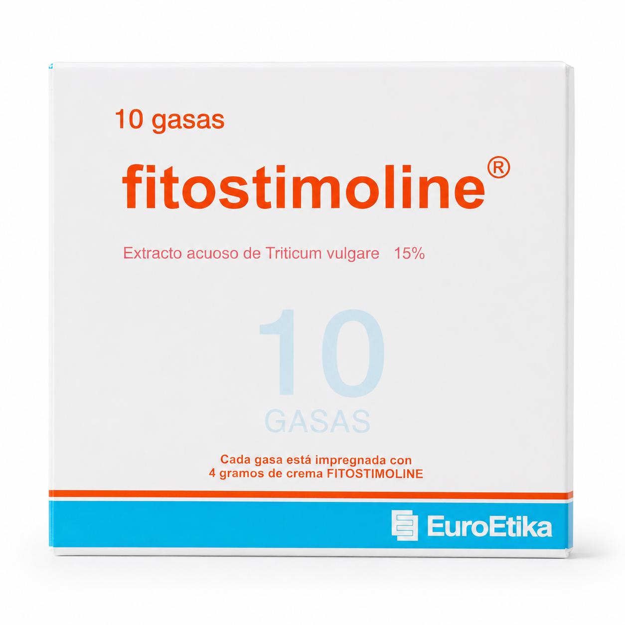 Fitostimoline Gasas Estériles 10 Und - Cuidado Avanzado