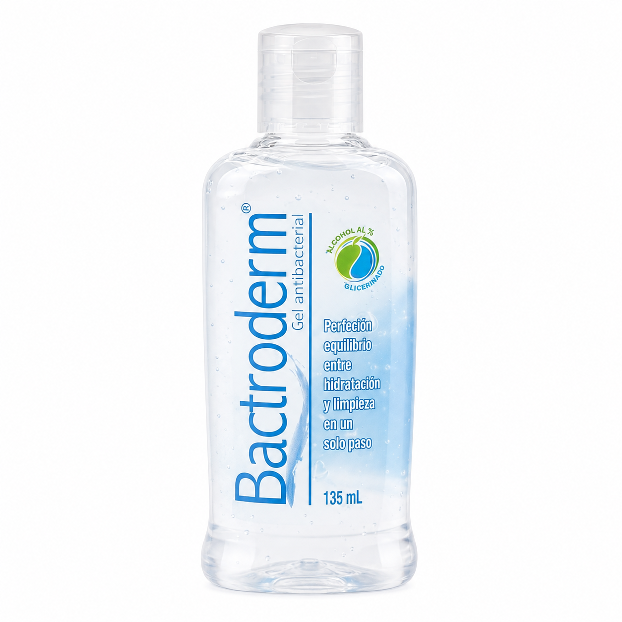 Bactroderm Gel Antibacterial 135ml - Alcohol Glicerinado