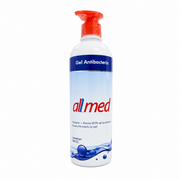 Gel Bactericida Allmed 500ml Alcohol Glicerinado Antibacterial