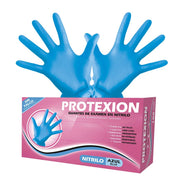 Guante Nitrilo Azul Talla L - Caja 100 Unidades - Protex
