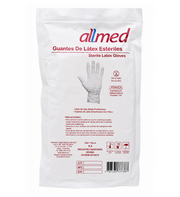 Guante Quirúrgico Estéril Con Talco Talla 6.5 - Allmed