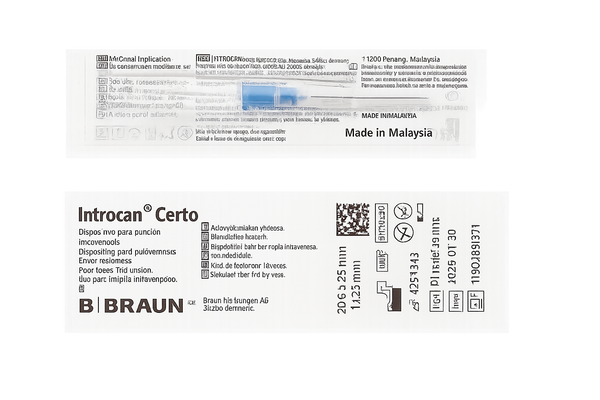 Introcan Certo G22 x 1” Ref. 4251318 - 4252098B