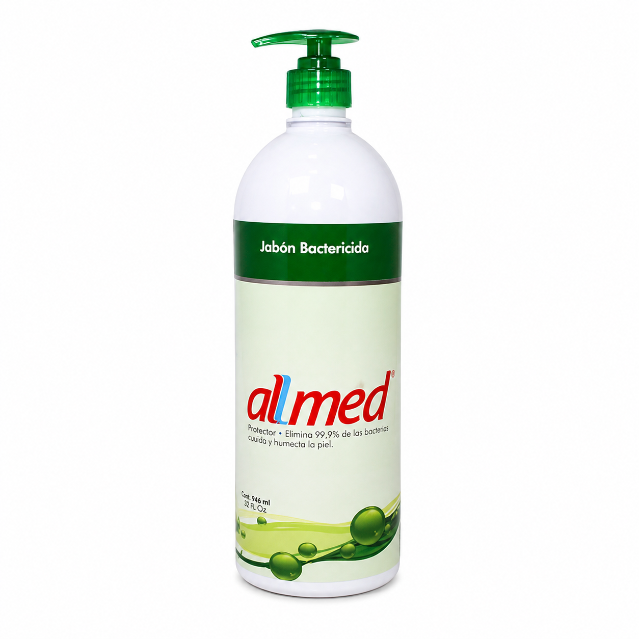 Jabón bactericida Allmed 3785 ml para higiene de manos en uso clínico y hospitalario