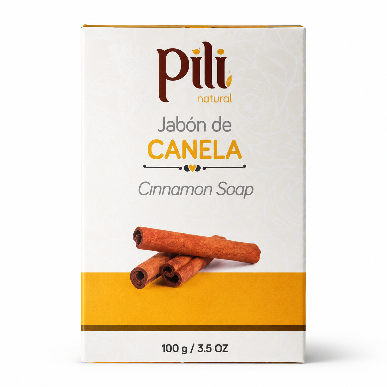 Jabón De Canela 100g Pili - Hidratante Natural