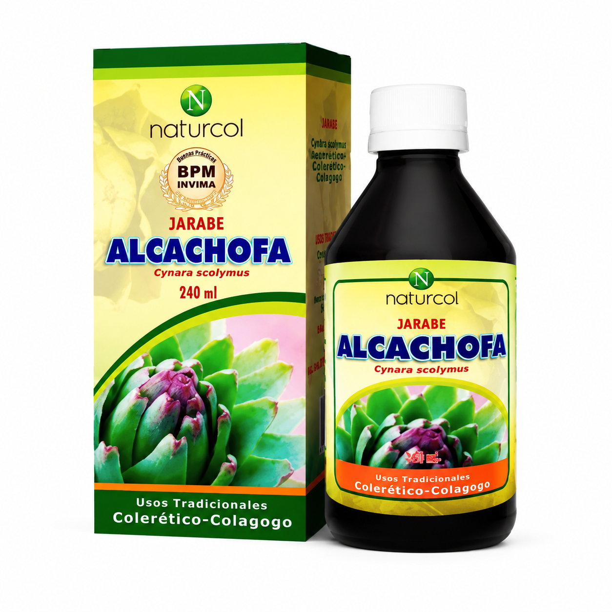 Jarabe De Alcachofa 240 ml - Naturcol Salud Digestiva