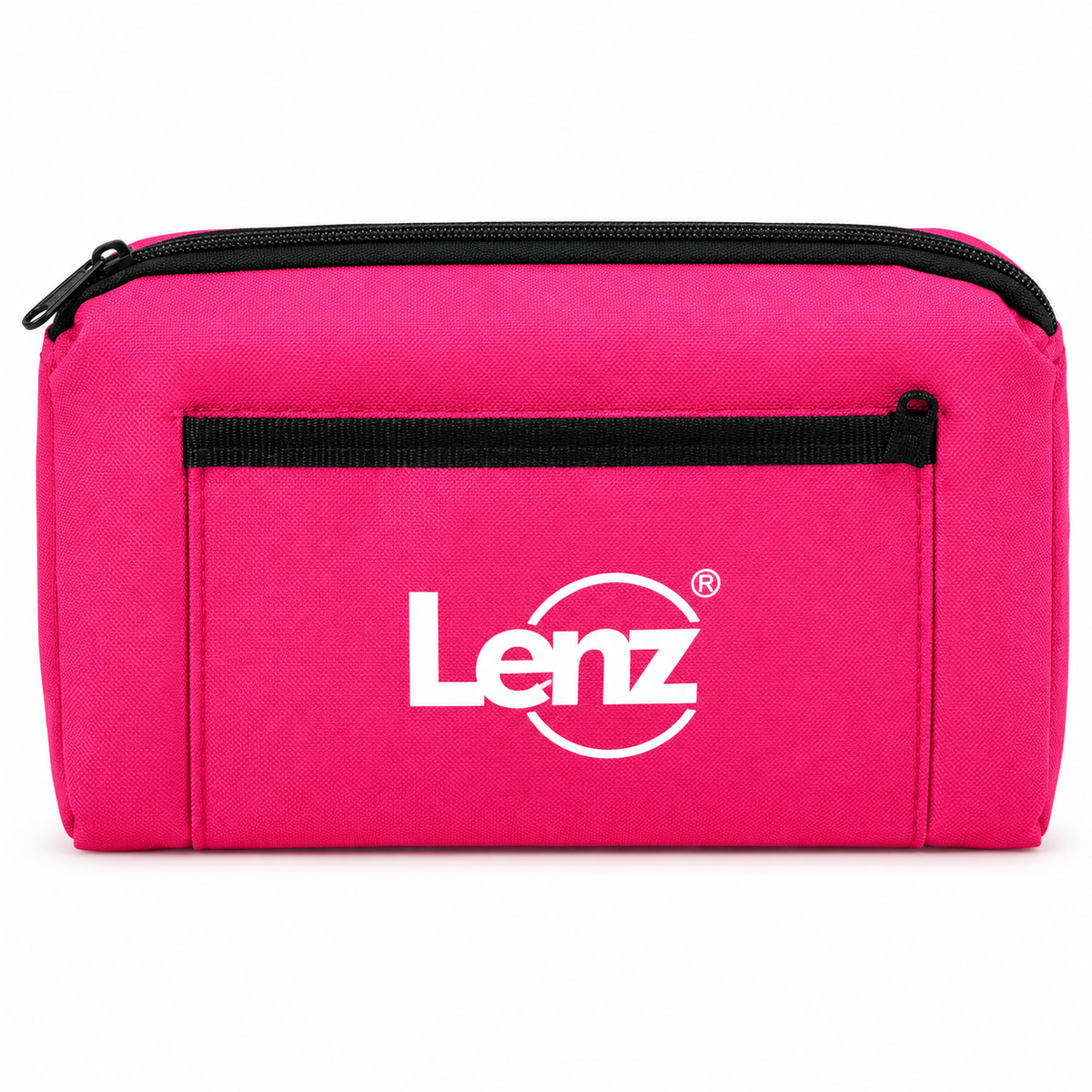 Kit médico Lenz color rosado con tensiómetro y fonendoscopio, diseñado para apoyar la toma de presión arterial y la auscultación clínica.