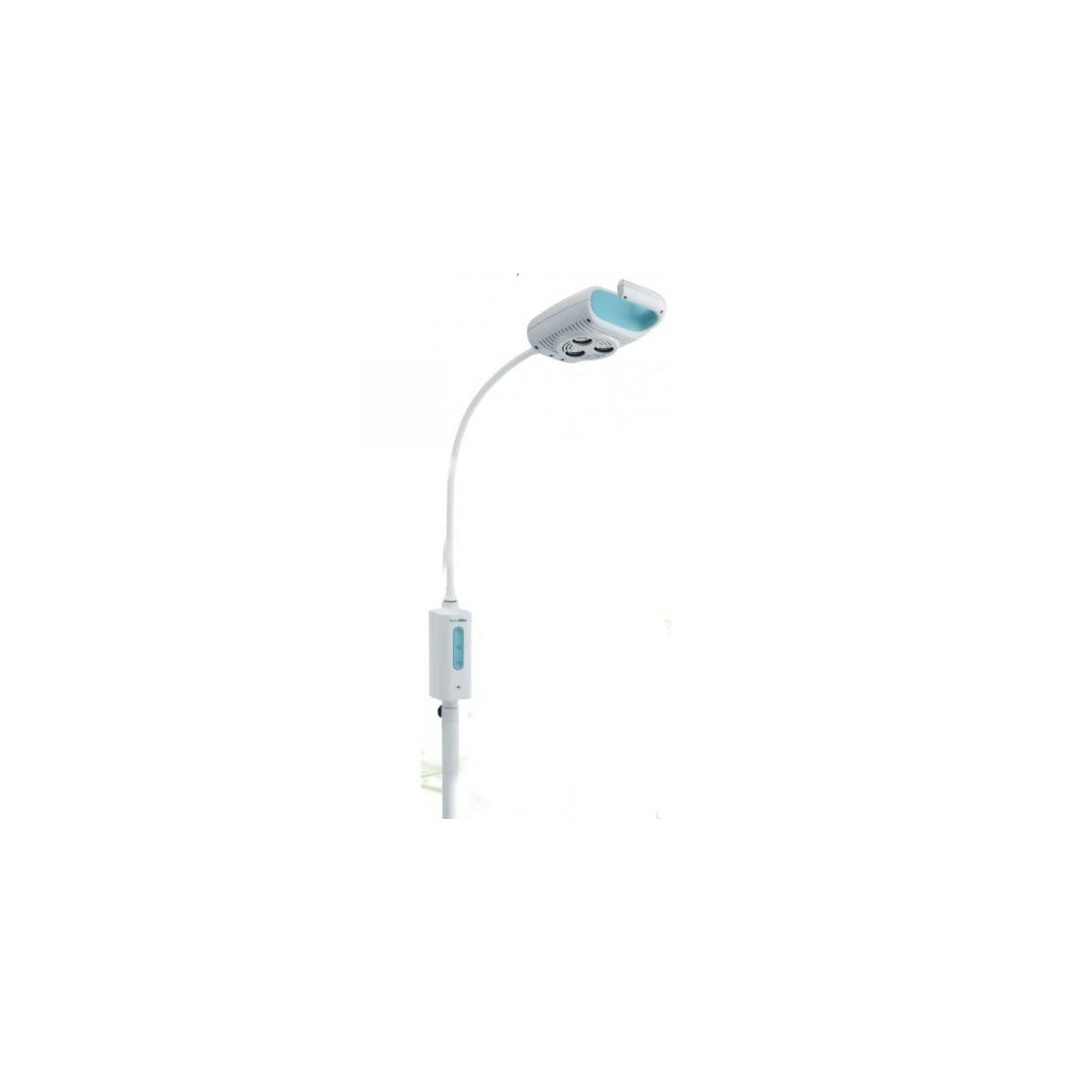 Lámpara para procedimientos menores GS 600 de Welch Allyn, rodable, con 3 LEDs blancos, potencia de 80W, intensidad de 50.000 Lux.
