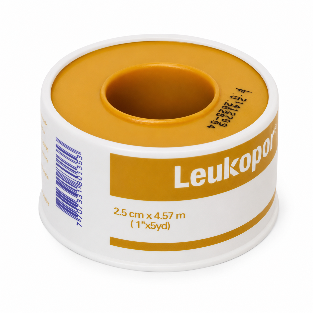 Leukopor Microporoso C/Piel 1" x 5 Carretos