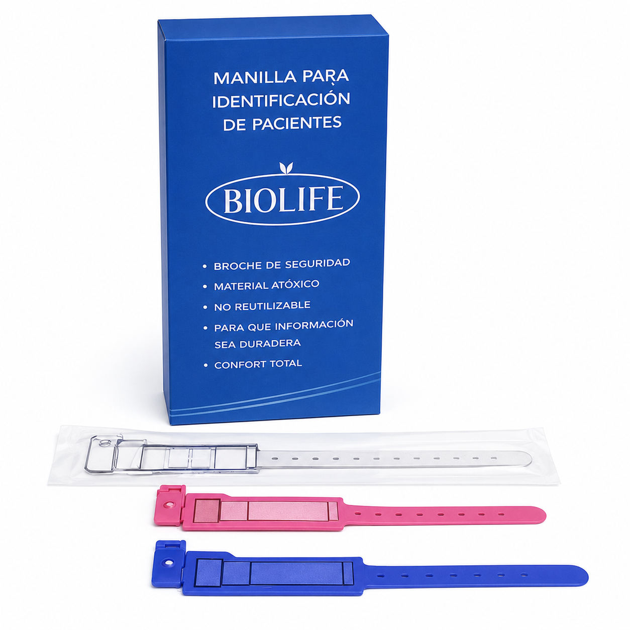 Marquilla Identificadora Adulto 100 Unidades