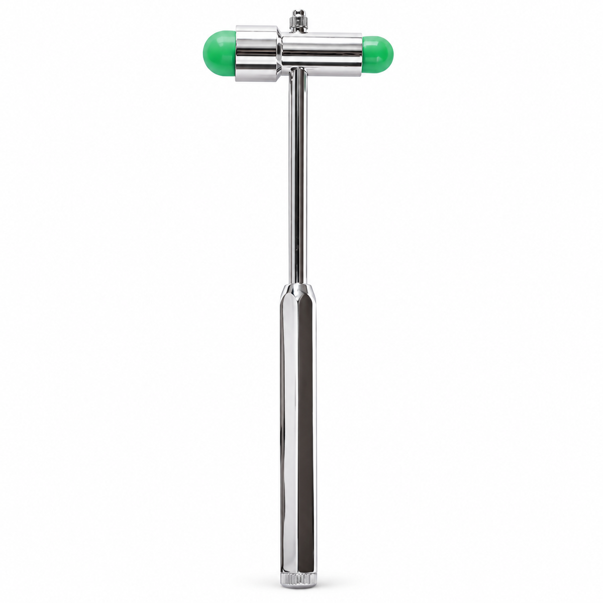 Martillo de reflejo Buck GMD color verde claro, referencia GMD401-BM-T8, diseñado para apoyar la valoración de reflejos durante la exploración clínica.