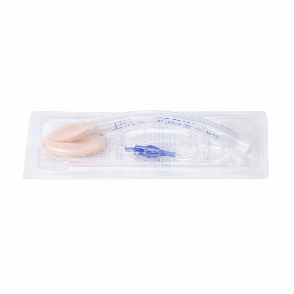 Máscara Laríngea Silicona #3.0 Allmed - Uso Profesional