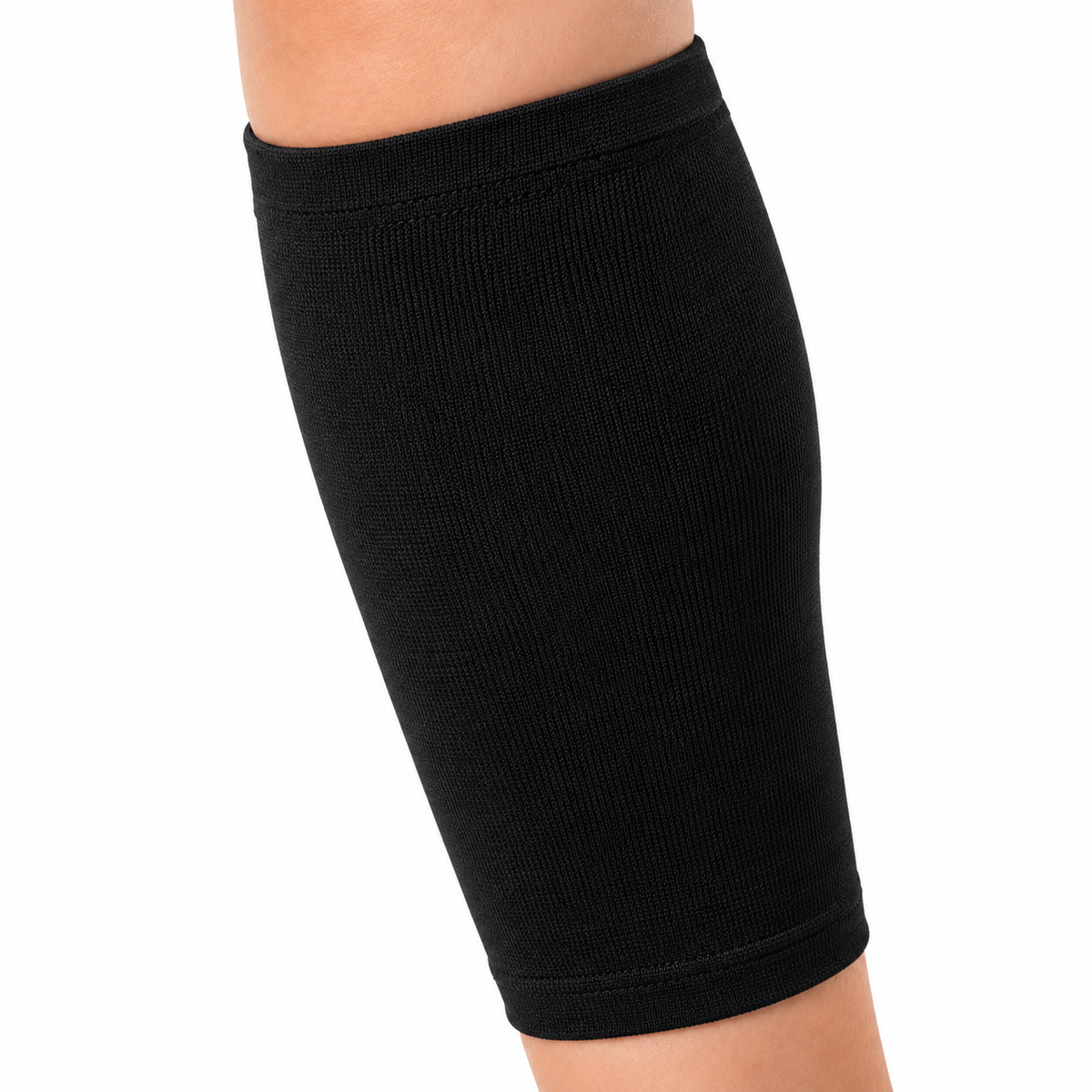 Pantorrillera Kamex MD 18345N ajustable, diseñada para brindar soporte y estabilidad durante actividades deportivas.