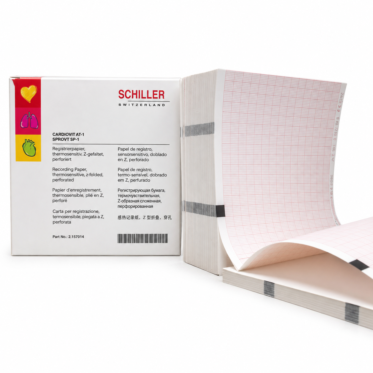 Papel Electro Schiller Z 80mm x 70mm 300 Hojas AT-101
