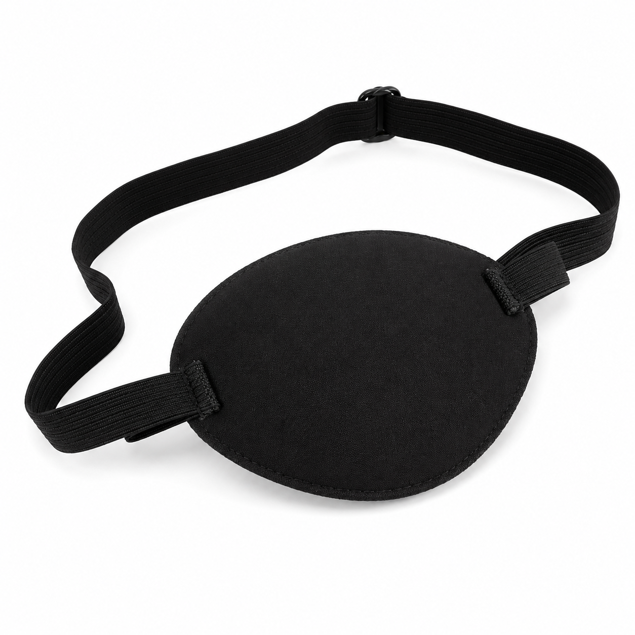 Parche ocular infantil Berri color negro con diseño ergonómico, confortable y de fácil ajuste.