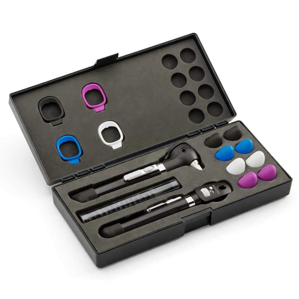 Pocket LED Plus 92880 Welch Allyn Onix negro con estuche