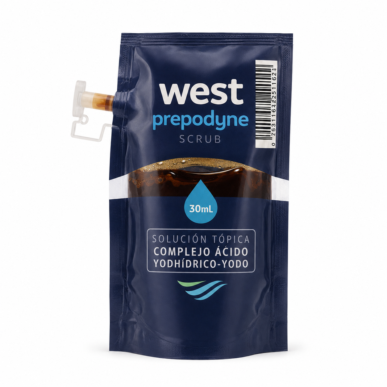 Prepodyne Scrub 30 ml - Antiséptico Iodopovidona en Bolsa