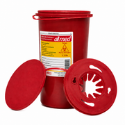 Recolector Allmed 1.5 LT - Contenedor Médico Desechable