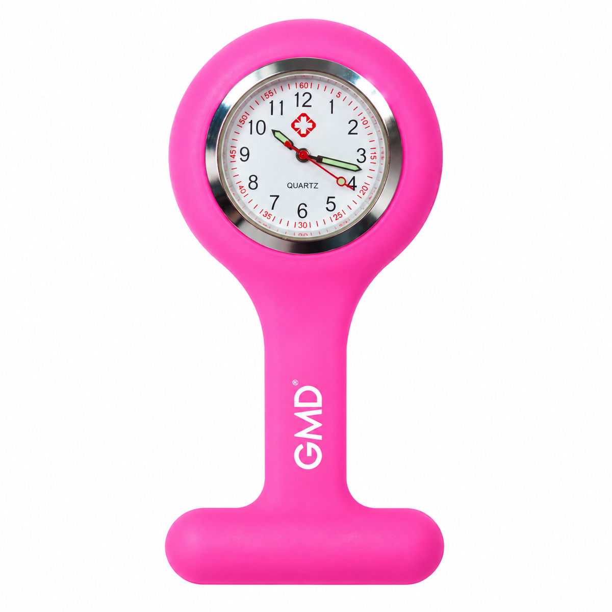 Reloj GMD para mujer color neón rosado, referencia GMD-RJ-ST17, con diseño práctico y llamativo para uso diario.