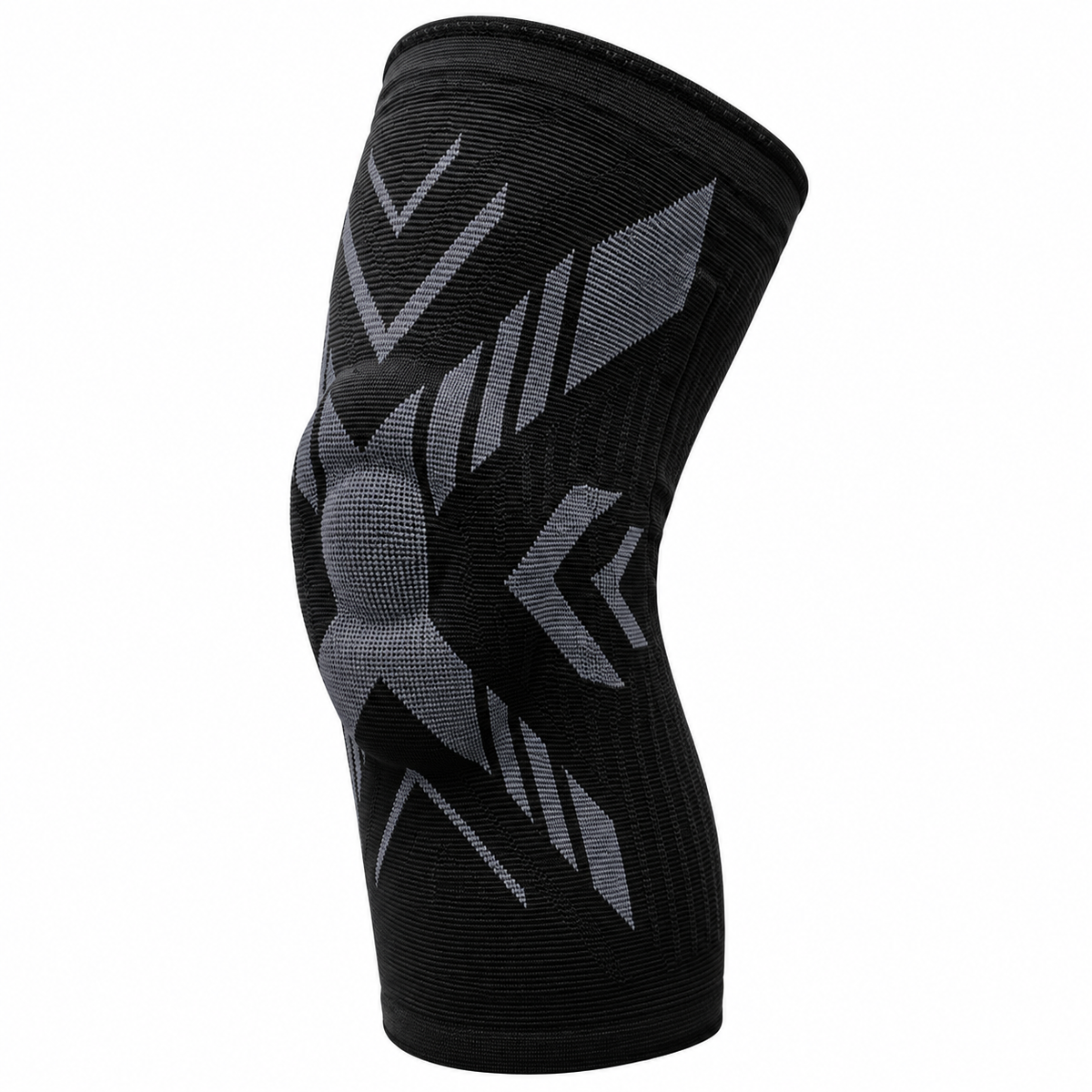 Rodillera deportiva GMD talla L, referencia GMD-H031-L, diseñada para brindar soporte, compresión y estabilidad en la rodilla.