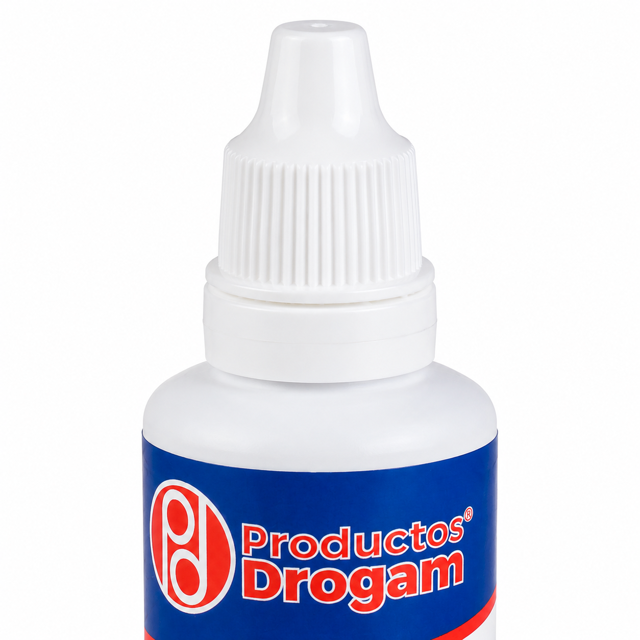 Solución Azul de Metileno 30 ml marca Drogam con tapa dosificadora y presentación clínica.