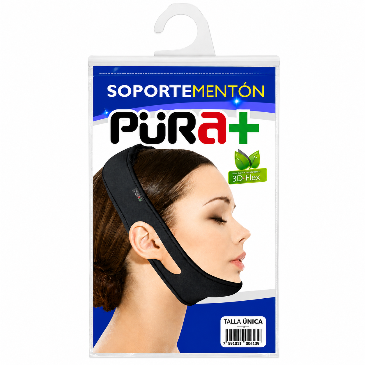 Soporte Mentonera Negra Talla Única Ref. 6189