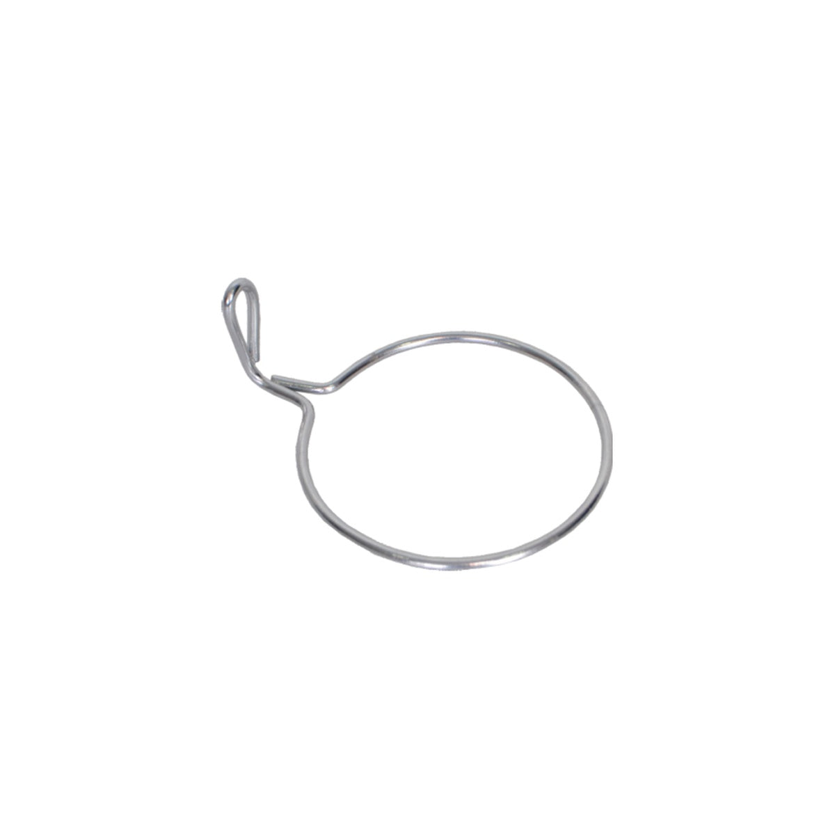 Soporte metálico para recolector Guardian de 300 ml, color plateado, diseñado para uso hospitalario, con estructura robusta y funcional.