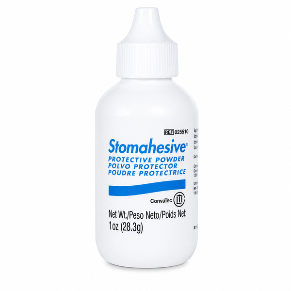 Polvo protector Stomahesive Convatec 025510 de 28 gramos para protección de piel sensible en cuidado de ostomías