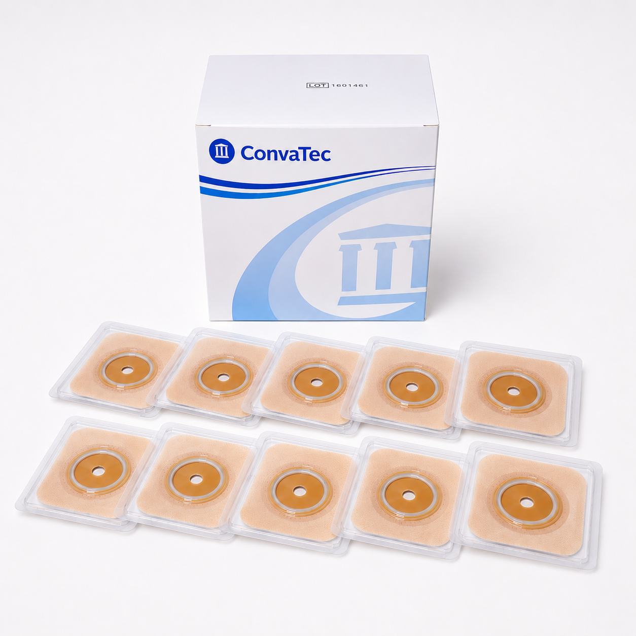 SURFIT Natura Barrera Moldeable Durahesive 57 mm Caja x10 Unidades Convatec, barrera para ostomía diseñada para ajuste moldeable, protección de la piel y adaptación segura durante el uso diario.