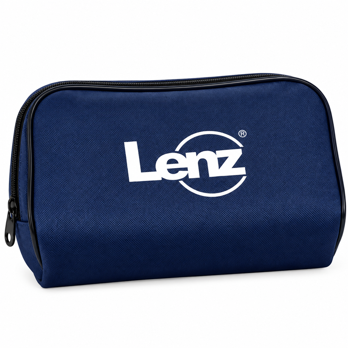 Tensiómetro manual profesional Lenz XB11300 SS-20A color navy, con brazalete para adulto y manómetro de lectura analógica.