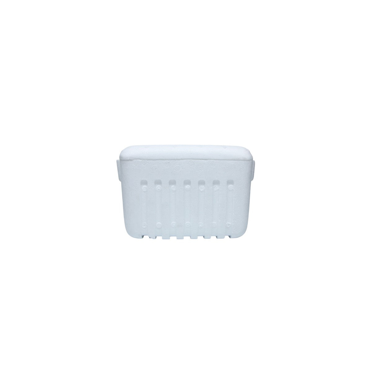 Termo de agua Thermopor de 3 litros, color blanco, con diseño cilíndrico y tapa de rosca, ideal para mantener la temperatura.
