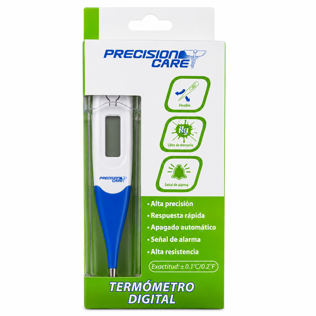 Termómetro Digital Flexible Precision Care MT403S