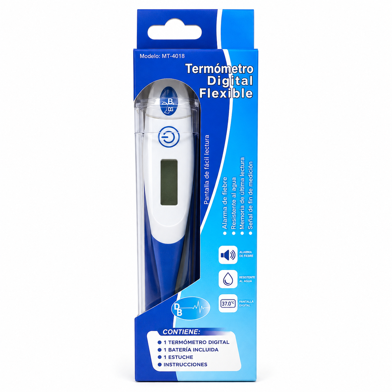 Termómetro Digital TermoCare Flex JA-12B - Diagnósticos Rápidos