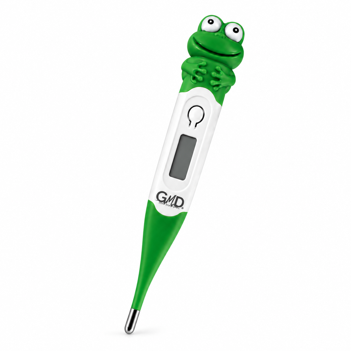 Termómetro digital pediátrico Rana GMD, referencia FD-4625-R, diseñado para medir la temperatura corporal de forma práctica y rápida.