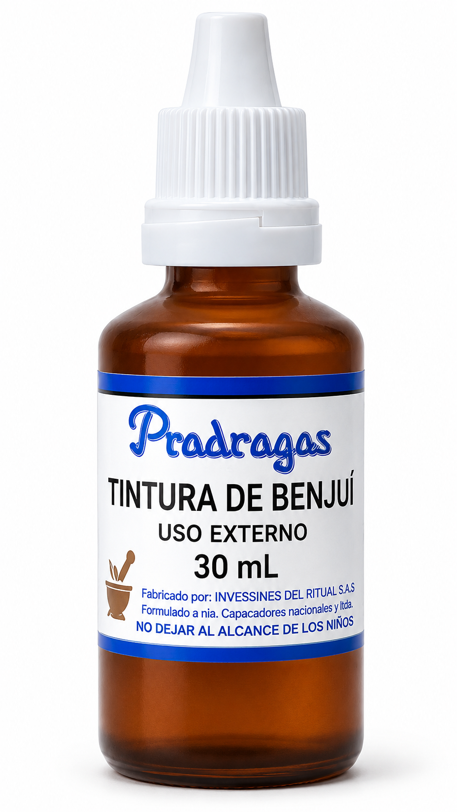 Tintura De Benjuí 30 ml - Aroma Natural Para Aromaterapia