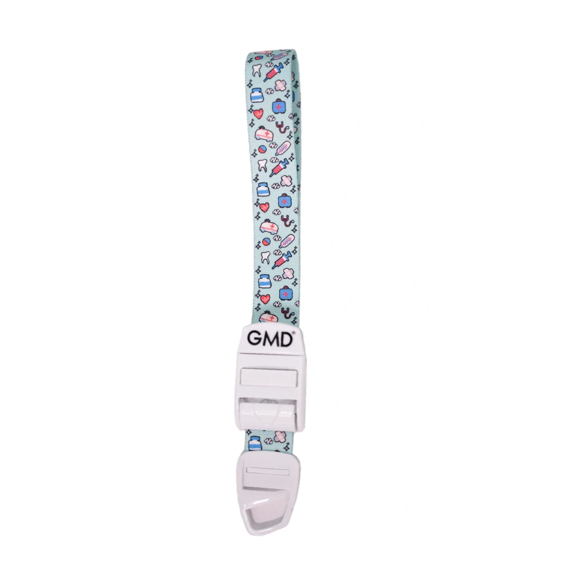 Torniquete elástico azul 48x2.6 cm GMD-6352-A3 para extracción de sangre y uso clínico