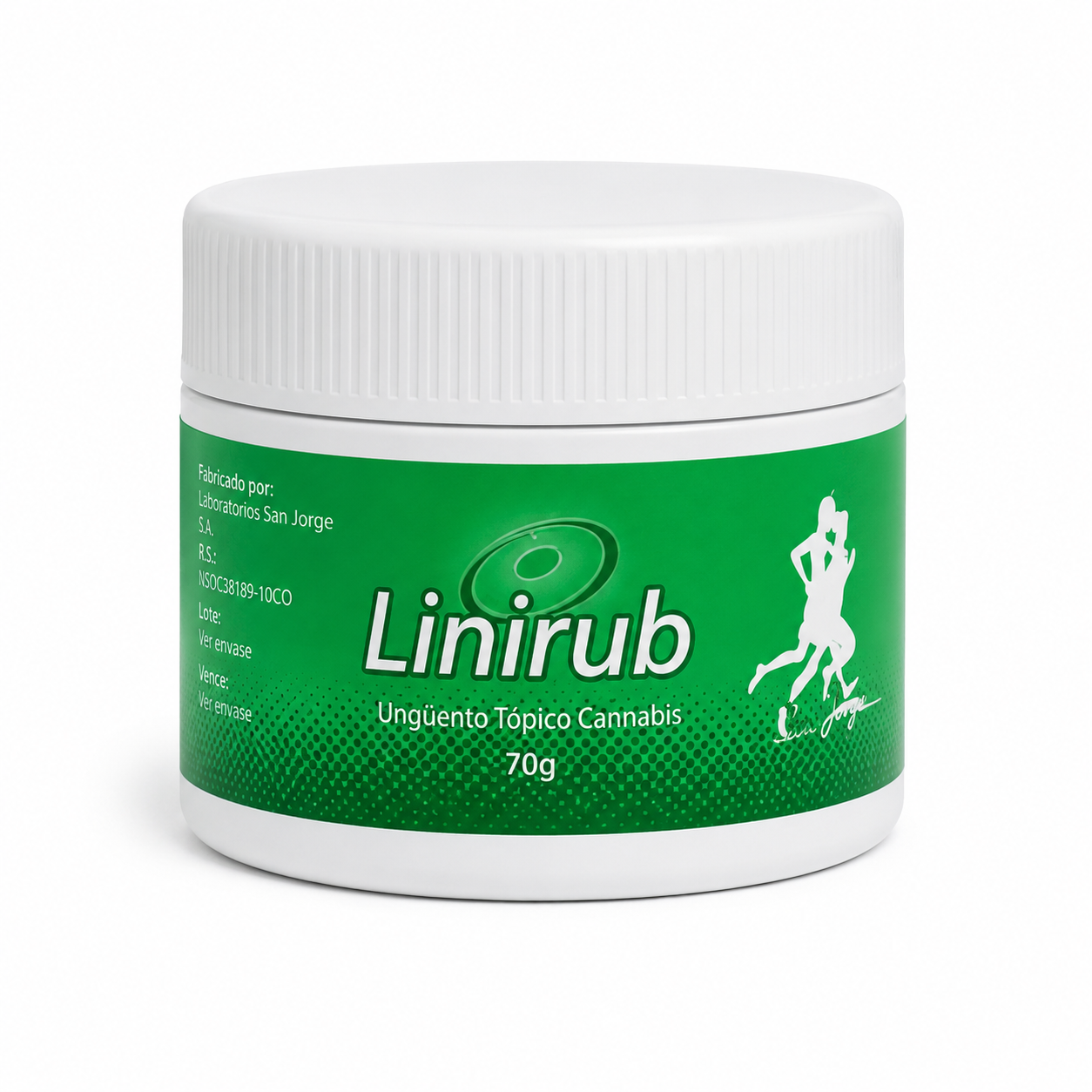 Linirub Ungüento Tópico Cannabis 70g - San Jorge