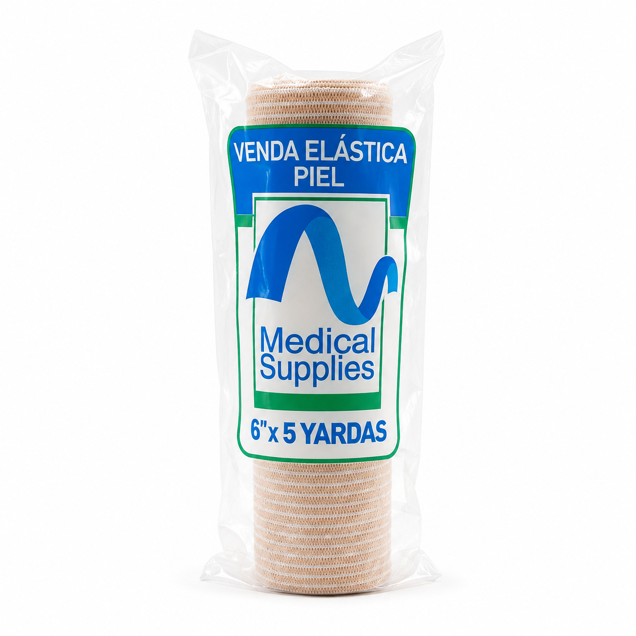 Venda Elástica 6" x 5" para Piel - Medical Supplies