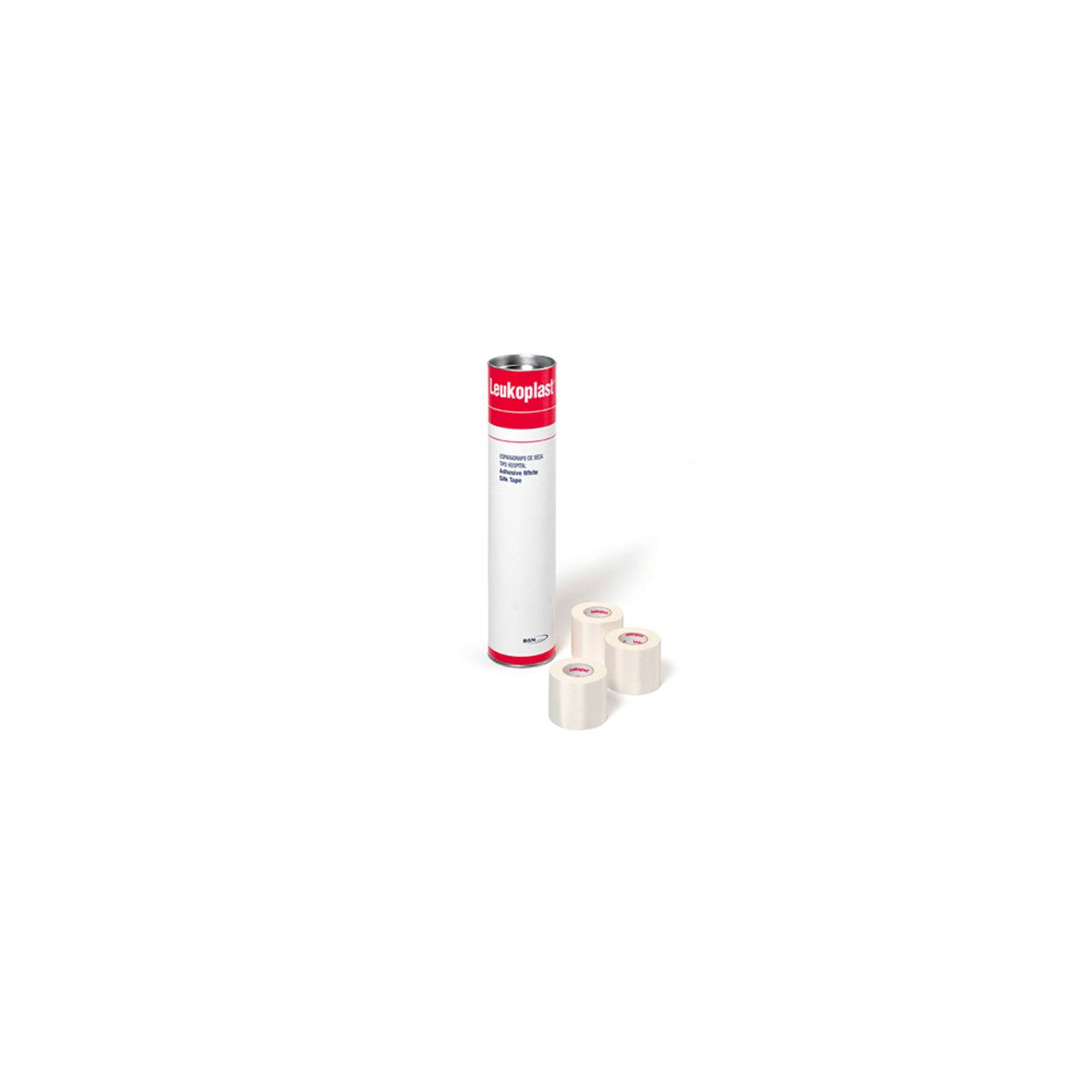 Vendaje Leukoplast TH Especial de 2" en color beige, presentado en un set de 6 rollos, ideal para uso clínico.