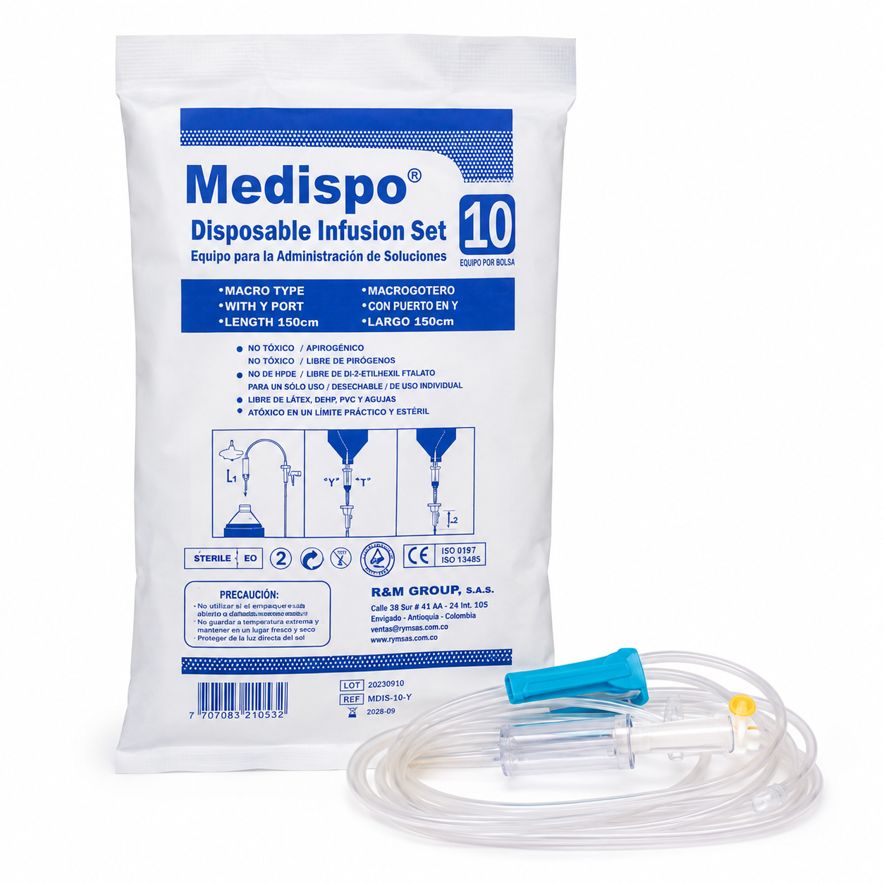 Protex VenoClisis Admin Y 10 - Equipo Macro S/A