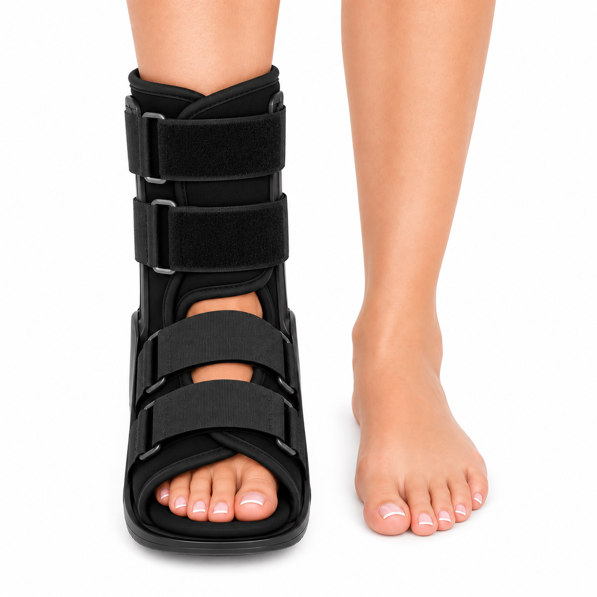 Soporte tipo Walker Neoflex Aid Ortotex de 11 pulgadas, talla S, diseñado para brindar estabilidad, inmovilización y soporte al tobillo y pie.