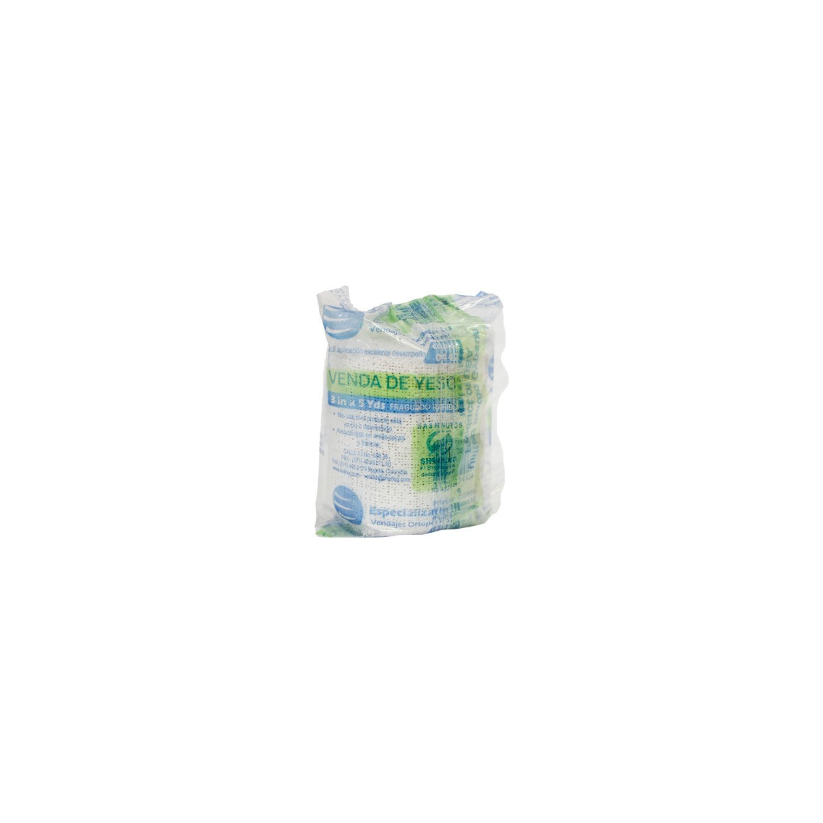 Yeso Rápido 3"x5" de la marca REF. 0442, en color blanco, diseñado para reparaciones rápidas y eficientes.
